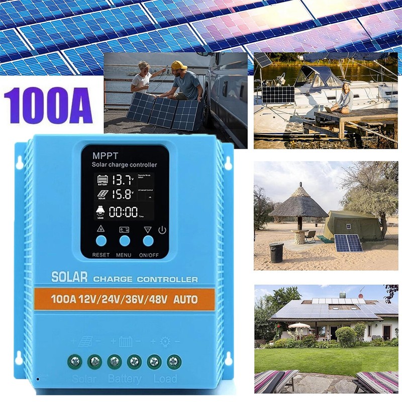 4800W 100A MPPT Solar Charge Controller 12V/24V/36V/48V Battery PV Regulator NEW gallery