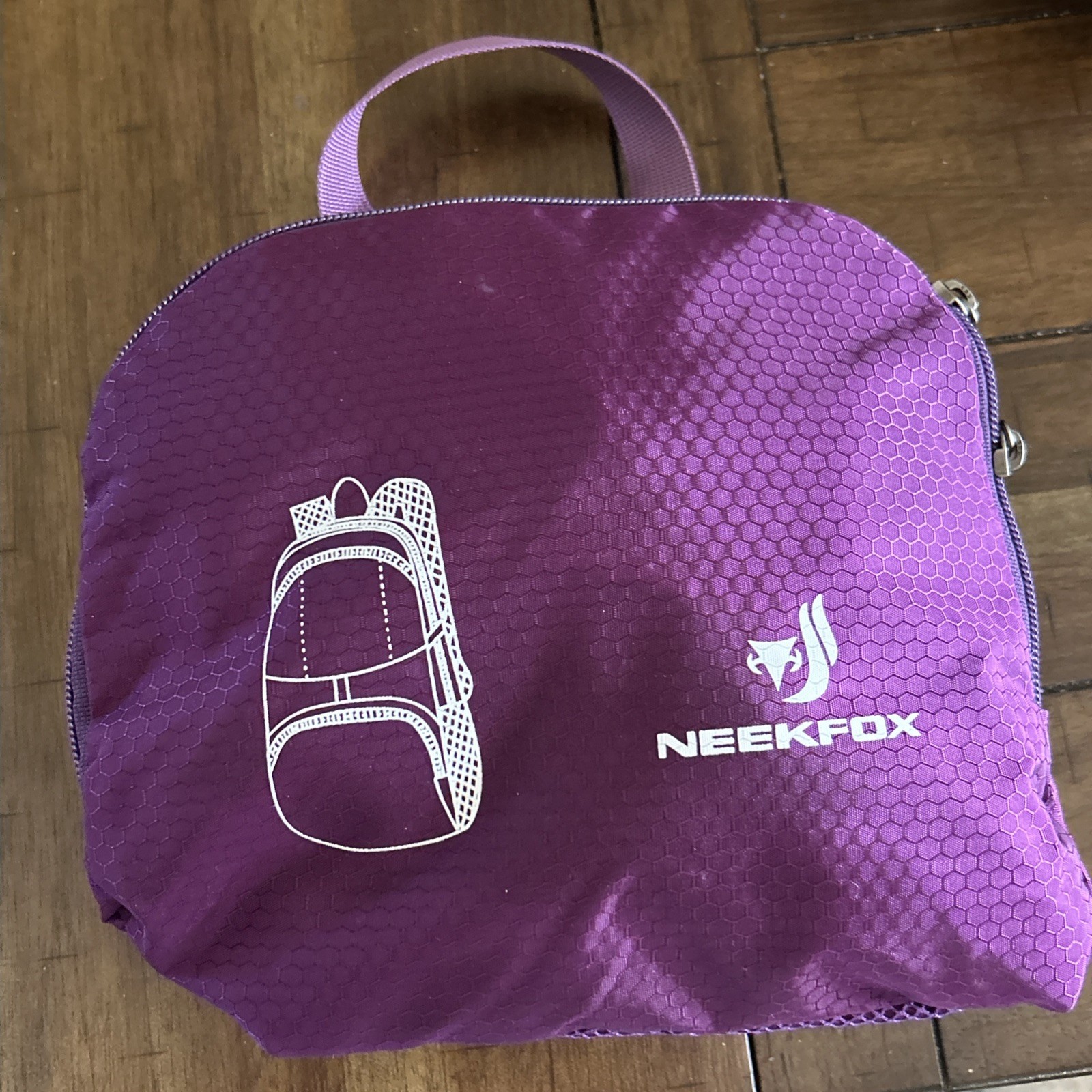 Neekfox Field Operations 35L Durable Foldable Daypack Purple Back Pack
