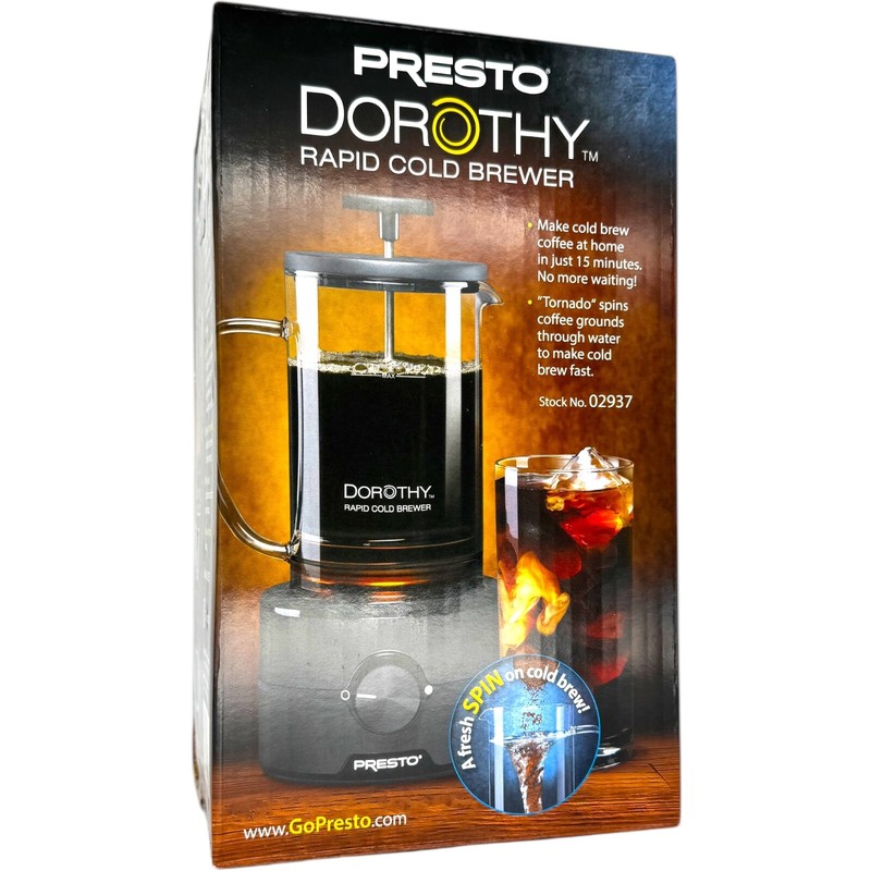 Presto Dorothy Electric Rapid Cold Brewer 15 Minute Speed Dial Coffee Maker gallery