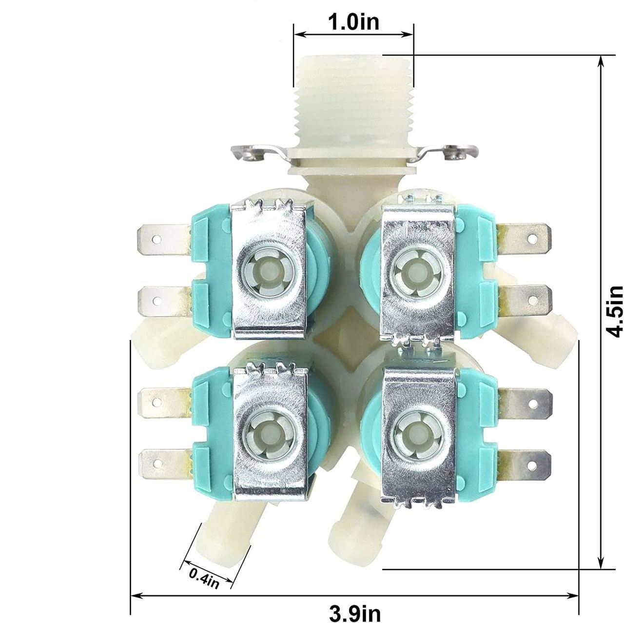 Water Inlet Valve Compatible with LG Kenmore Washer 5220FR2008F PS3527431 AP4445 gallery