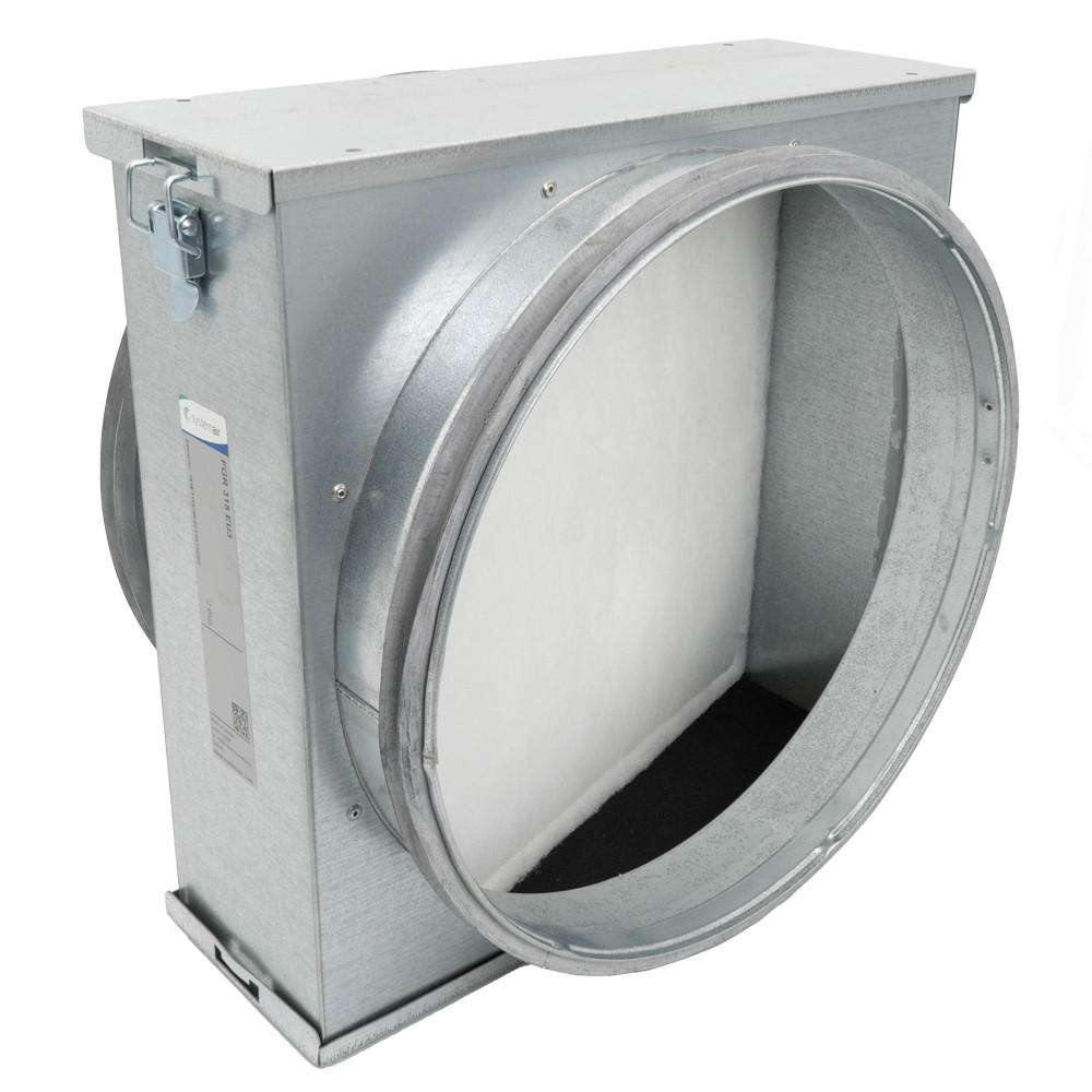 Fantech FGR-12 12in Filter Cassette Duct with MERV5 Panel Filter gallery