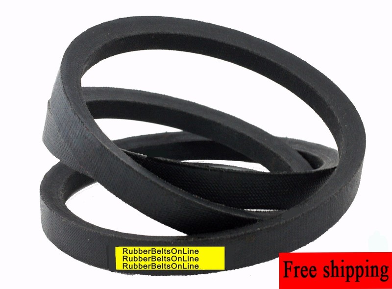Quality 1/2" inch Wide 33"Long, Rubber V Belt A31 Width .500"VBelt (4L330 ) A 31 gallery