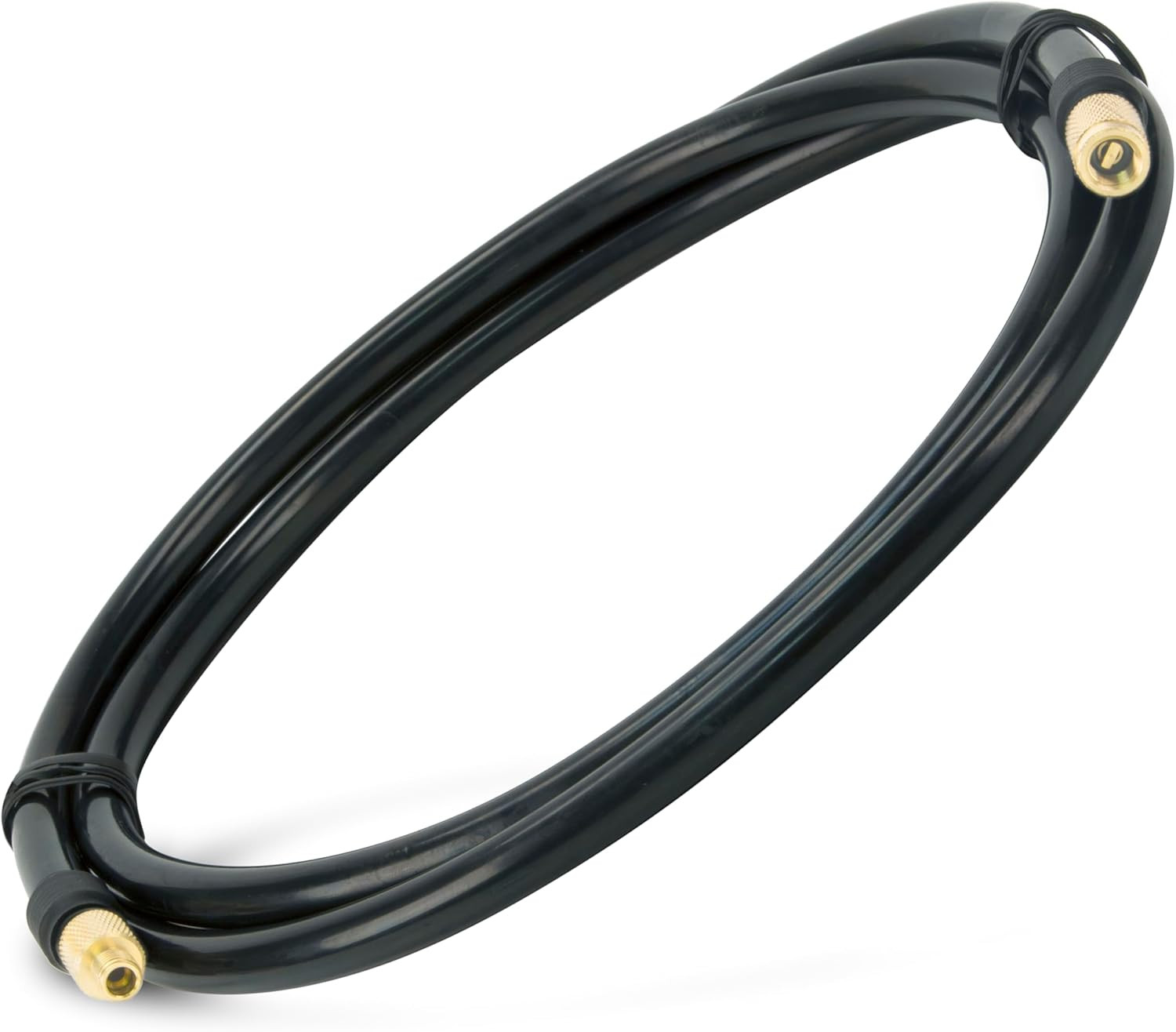00016 6 Portable Compressor Air Extension Hose Black gallery