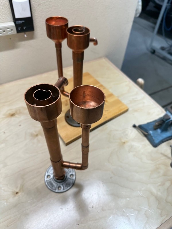 Handcrafted Copper Proofing Parrot for distilling. Fully assembled Free shipping gallery
