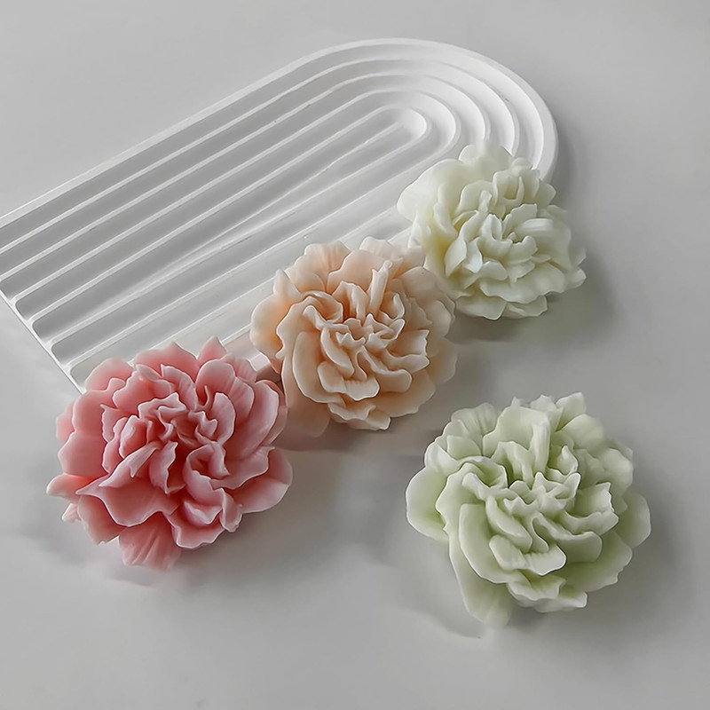 Flower Mold - Succulent Flower - Silicone Resin Casting Molds for Candle & Resin gallery