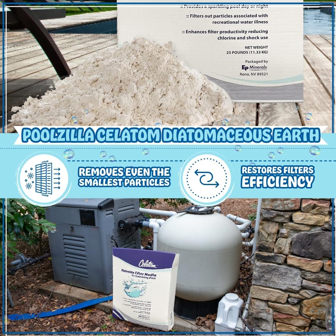 Celatom Diatomite Filter Media Diatomaceous Earth 25lb gallery