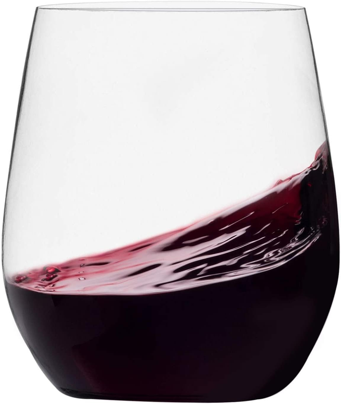 48 Pack Clear Stemless Plastic Wine Glasses 12oz Disposable BPA Free Cups gallery