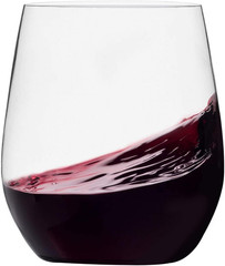 48 Pack Clear Stemless Plastic Wine Glasses 12oz Disposable BPA Free Cups
