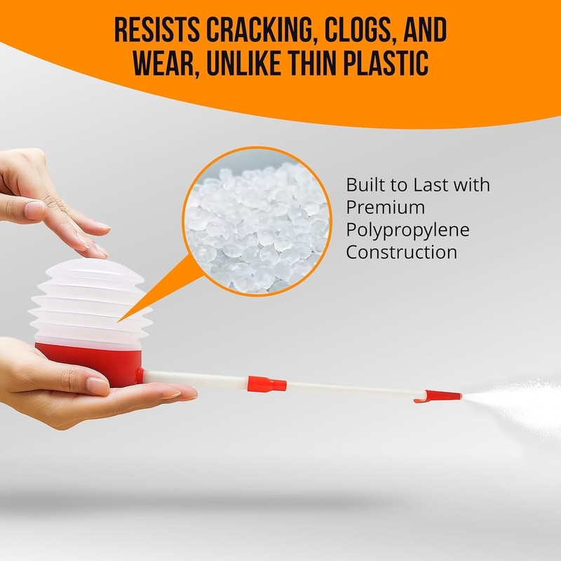 Ergonomic Powder Applicator for Fine Dust - Versatile Tool for Home Maintenance gallery