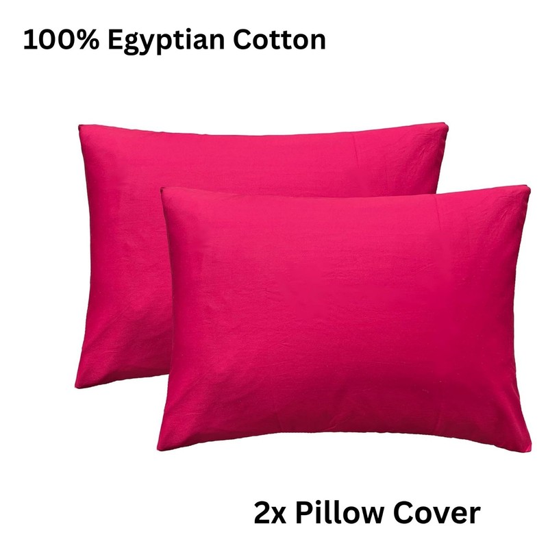 Best Quality~ Sheet Set/Fitted/Flat 1200TC PINK HOT Solid ,100% Egyptian Cotton gallery