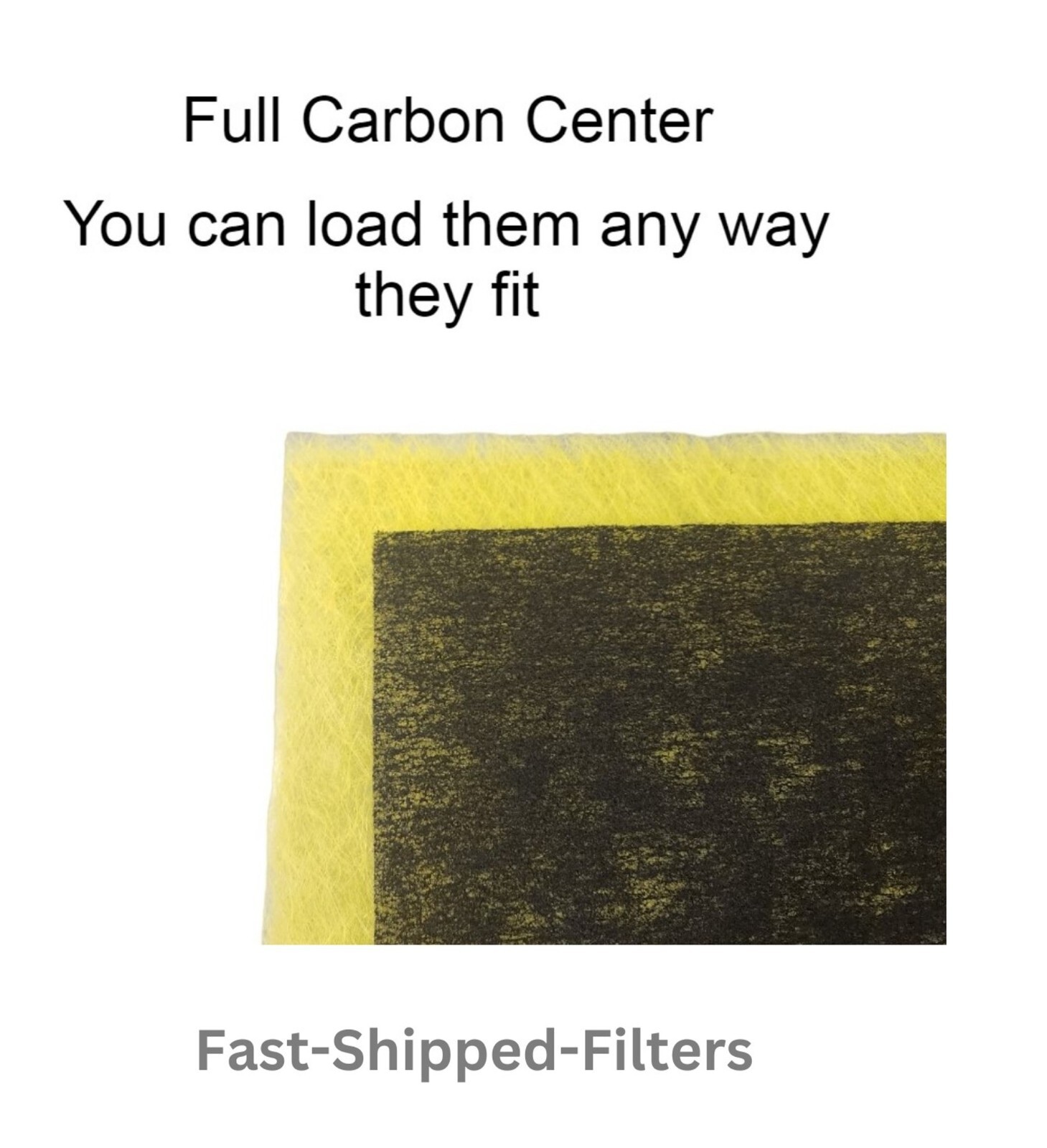 Fast-Shipped-Filters 10 pack Filters Compatible with Dynamic air cleaner Yellow gallery