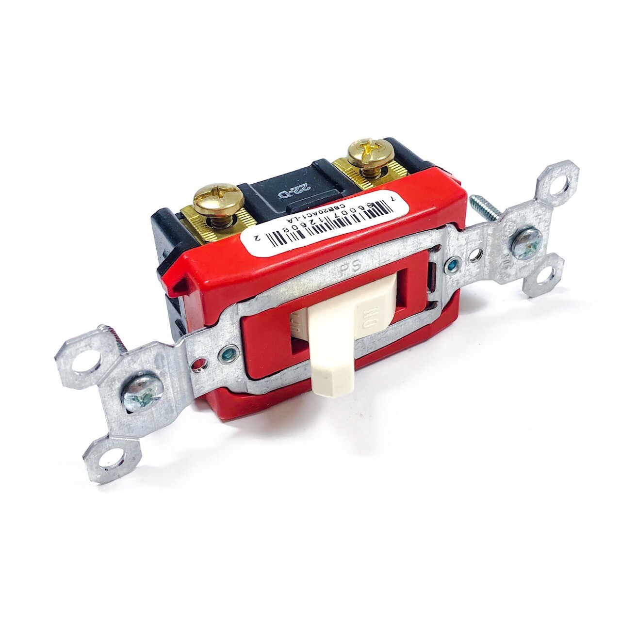 CSB20AC1-LA Pass and Seymour Single Pole Toggle Switch, 20 Amp, 120/277 VAC gallery