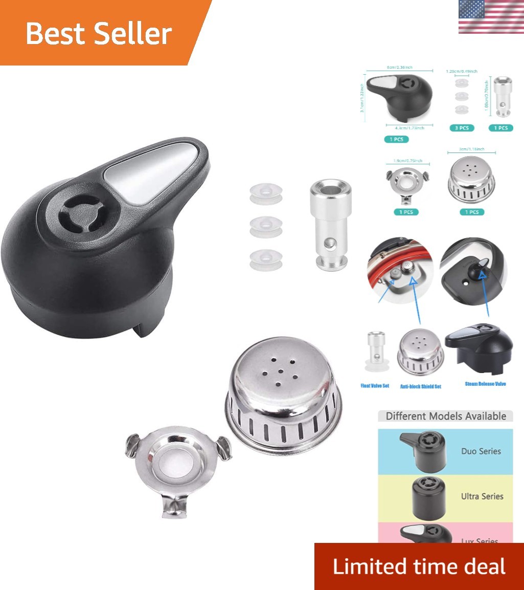 High-Quality Steam Release Handle and Float Valve Set for Instant Pot LUX Series gallery