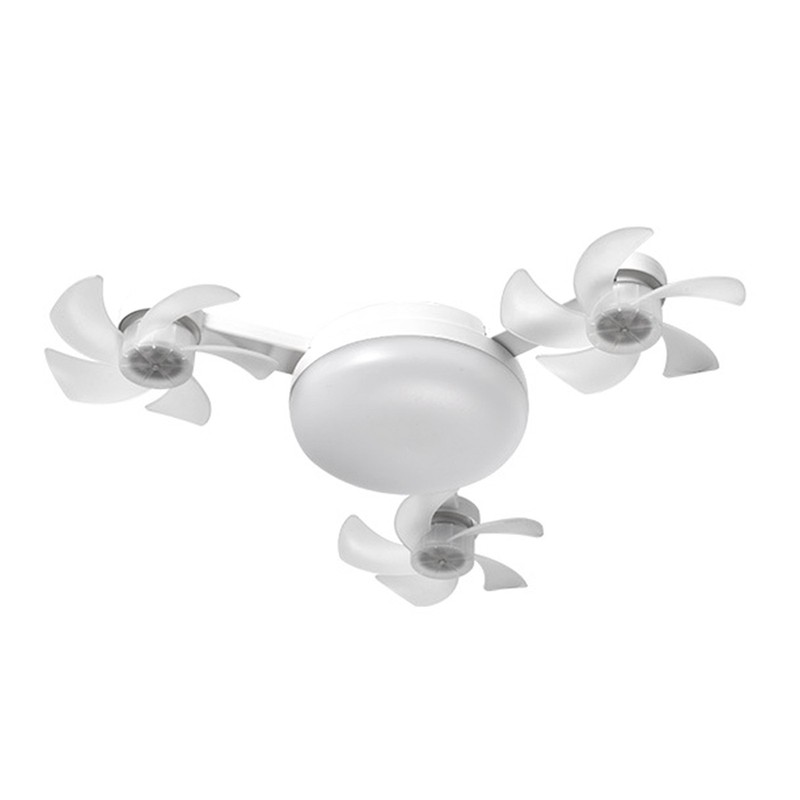 Ceiling Fan with Light& Remote E26 E27 3 Speeds 3Colors 2 Timers Quiet Foldable gallery