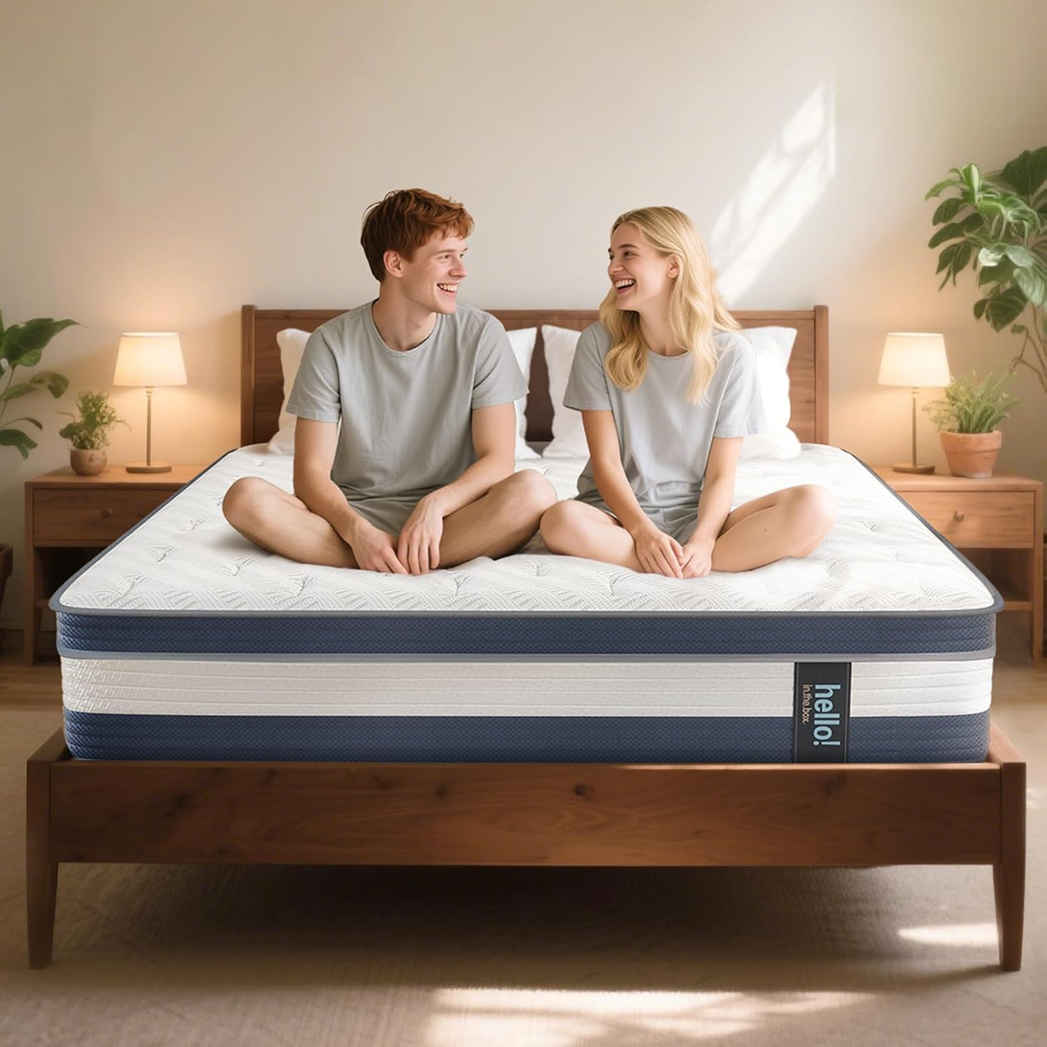 Full Size Mattress 12 Inch, Medium Soft Hybrid Mattress in a Box with Memory Foa gallery