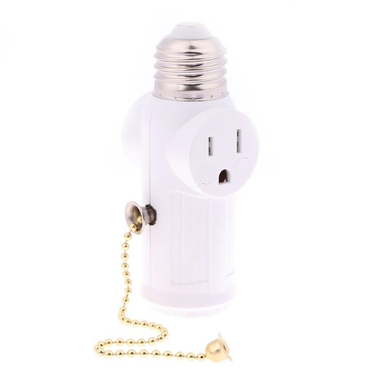 E26 Light Socket to Plug Adapter 2/3 Prong Light Bulb Outlet Socket Adapter gallery