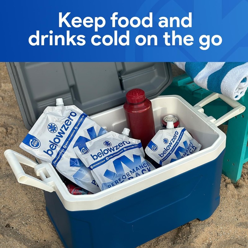 Best Below Zero Reusable Ice Packs for Coolers Long Lasting Cooler Pack Blocks gallery