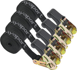 Endless Ratchet Strap 1 Inch 10 Feet 2500LBS Break Strength (No Hook) Small Shor gallery
