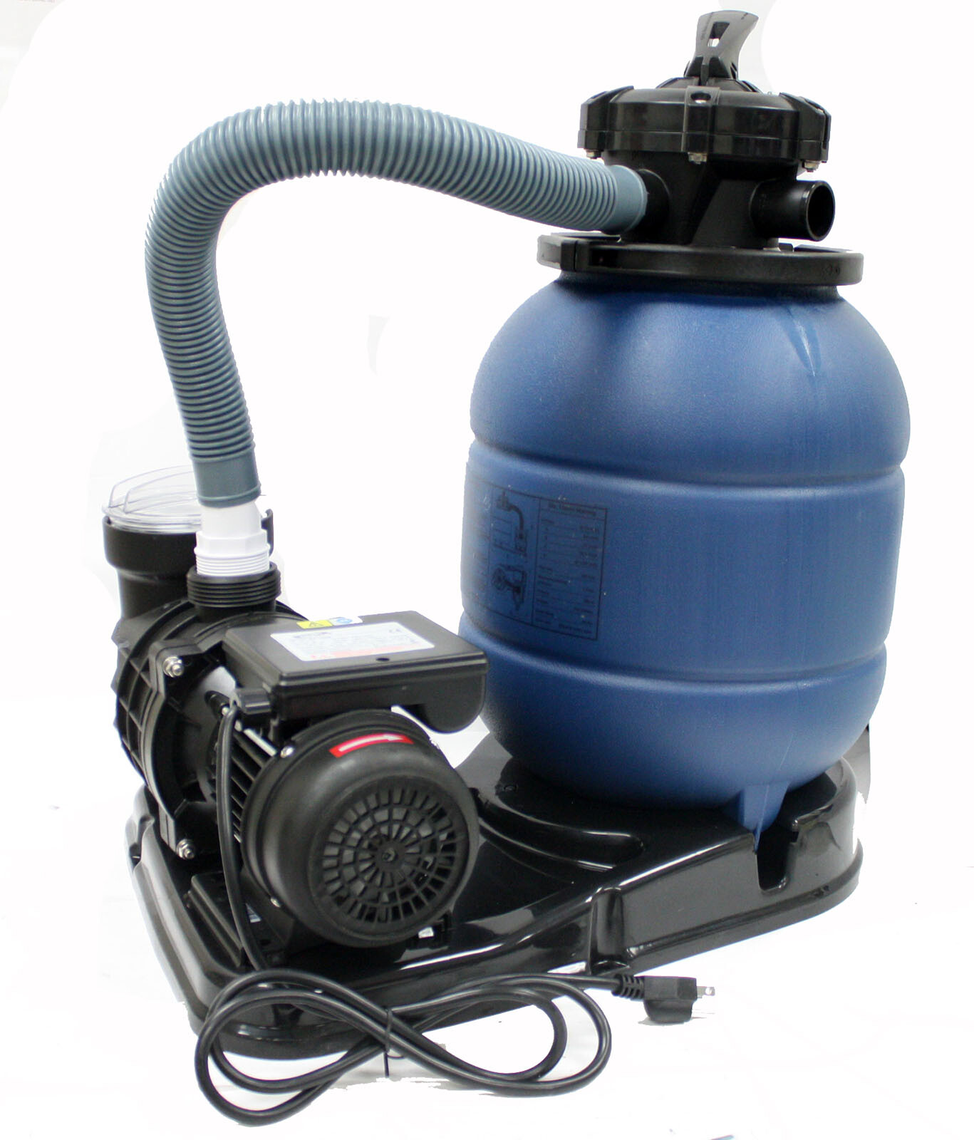 12" Sand Filter & 2400GPH Water Pump System for Intex Above Ground Swimming Pool gallery
