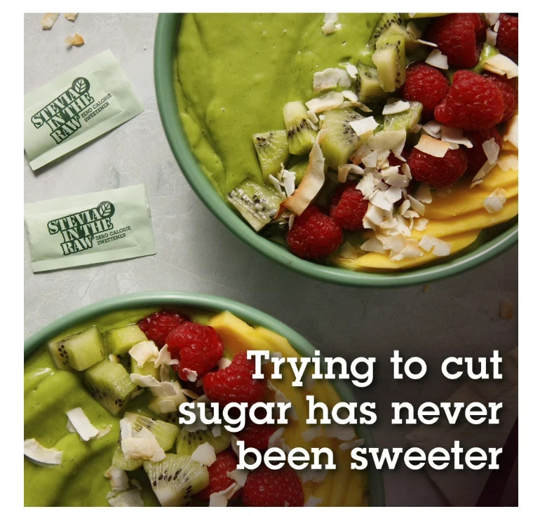 Stevia In The Raw Zero Calorie Sweetener, Sugar Substitute Packets, Vega, 125 Co gallery