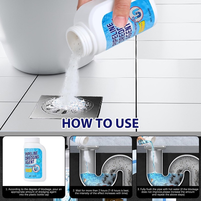 Powerful Pipe Dredging Agent,Pipeline Dredging Agent,Powerful Quick Cleaning Dra gallery