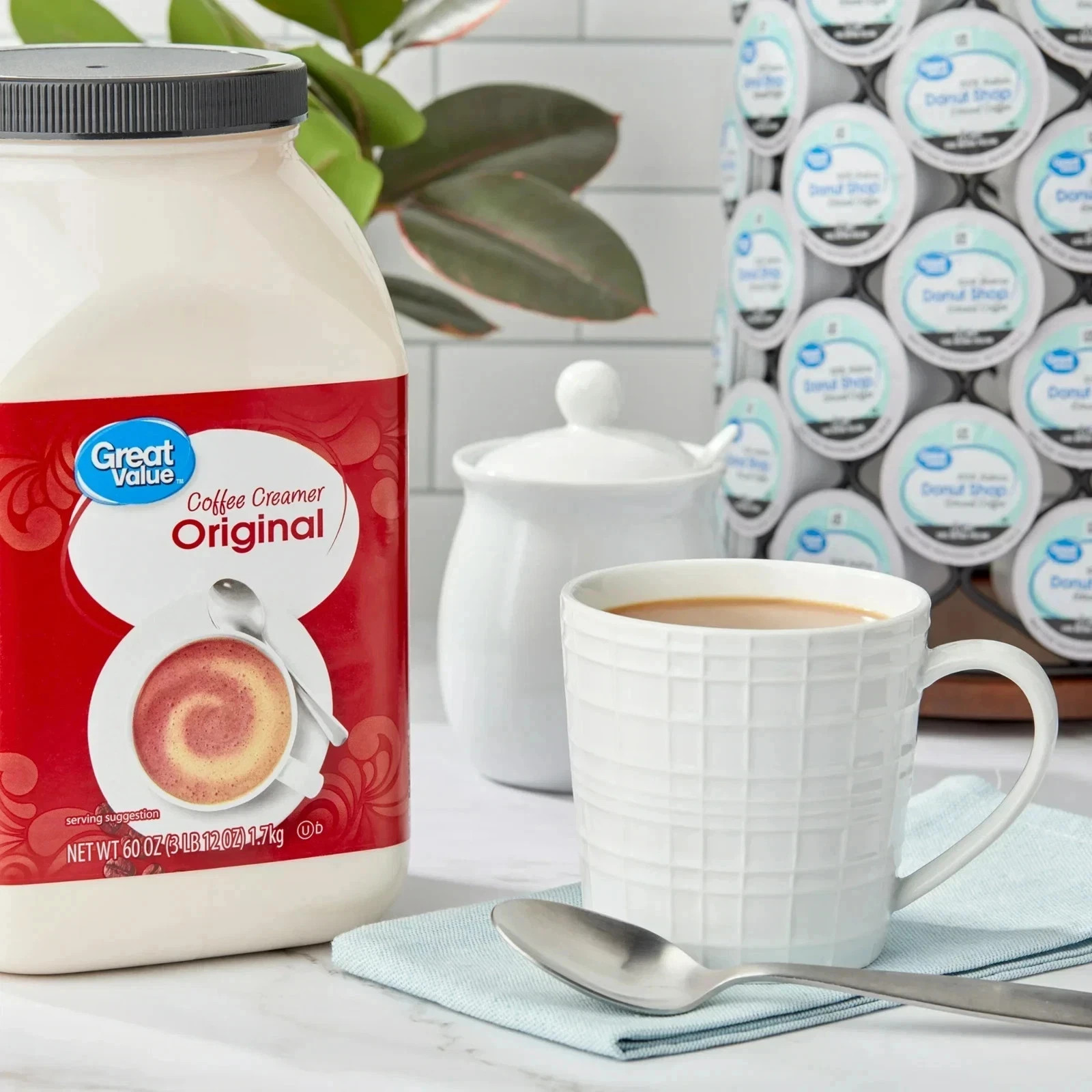 (2 pack ) Great Value Original Value Size Coffee Creamer, 60 oz gallery