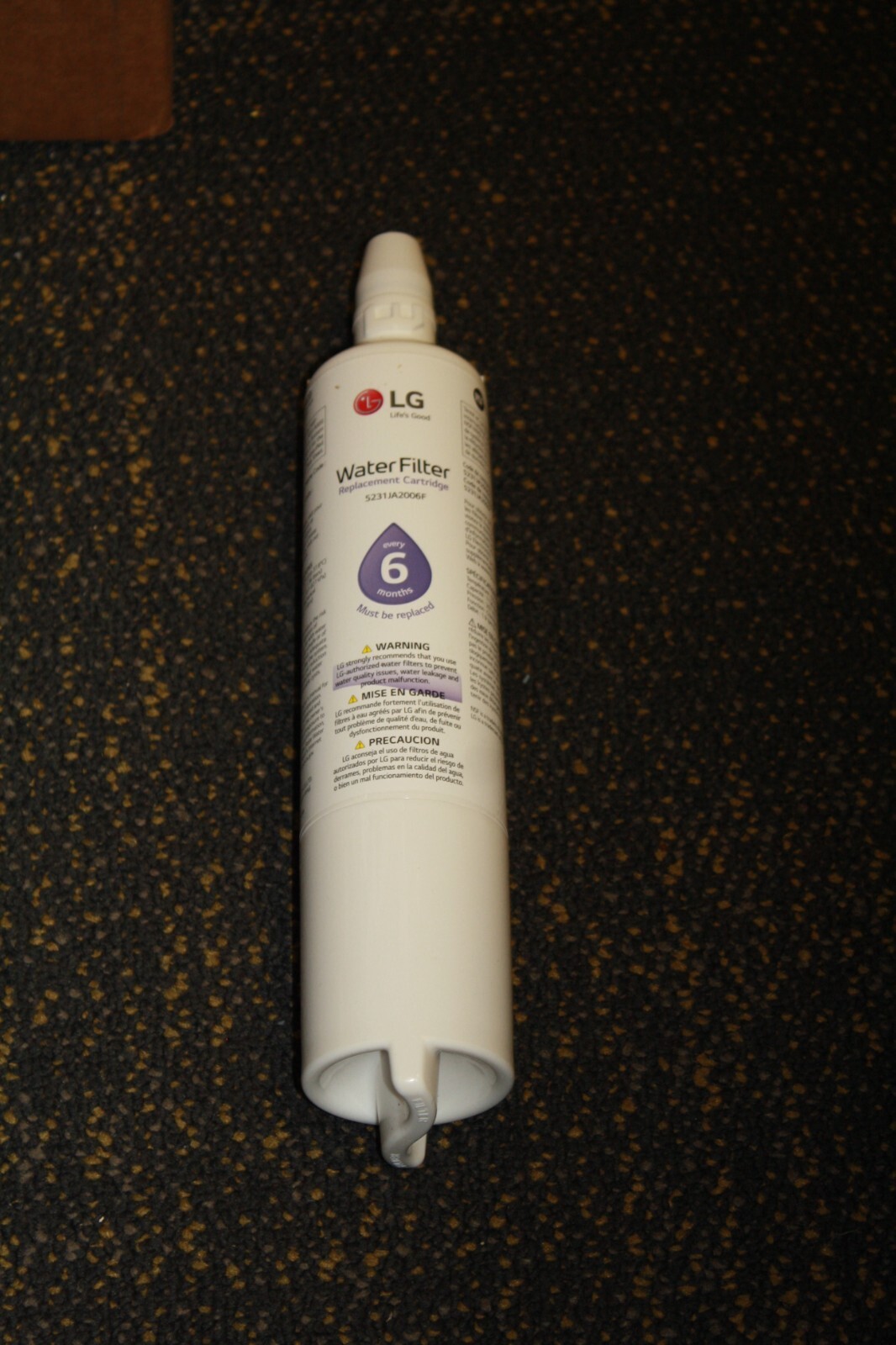 LG Water Filter LT600P/PC/PCS, 5231JA2006G, 300 Gallon (1136 liters) 6 Month gallery
