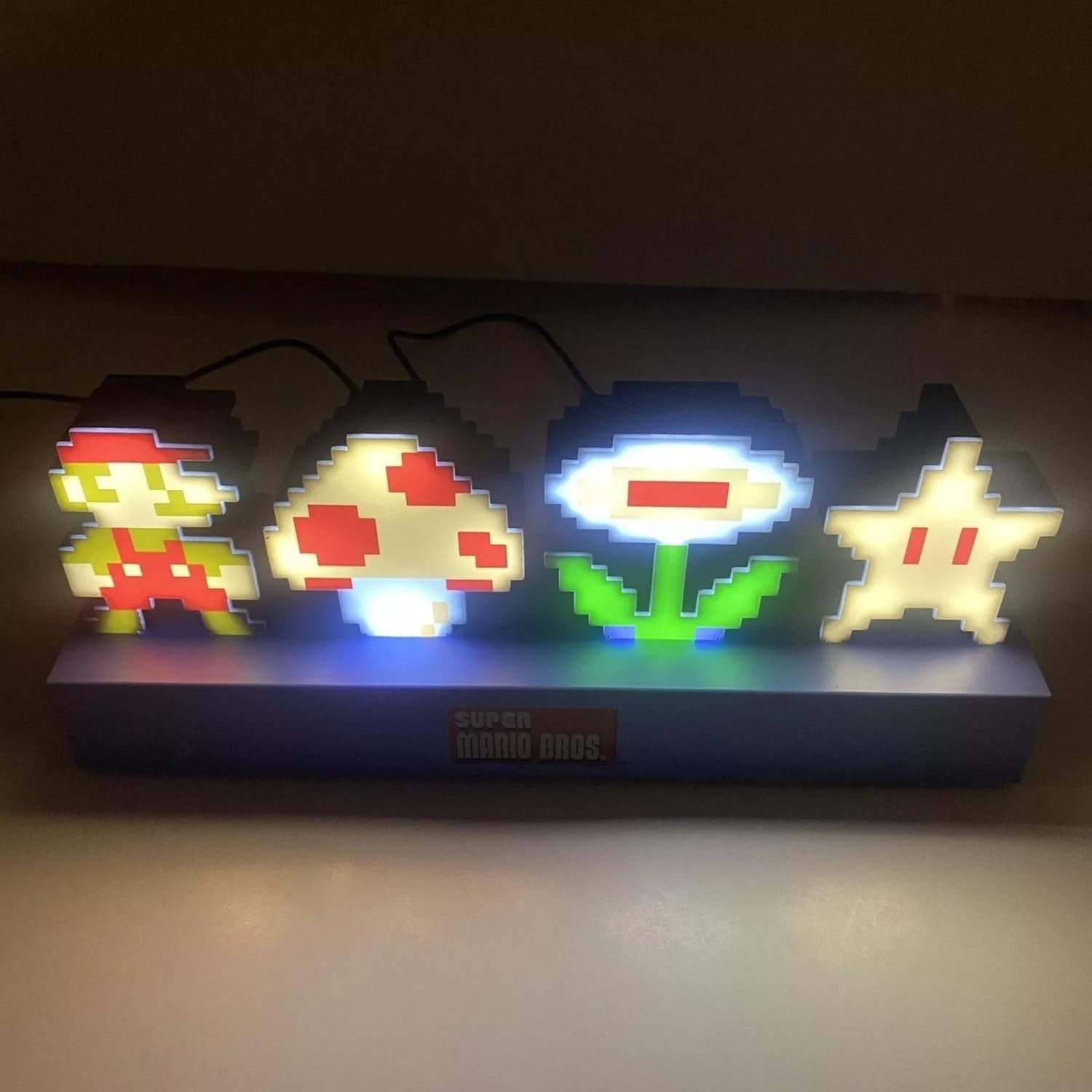 Paladone Super Mario Bros Icons Light, Sound One Size, Multi-coloured gallery