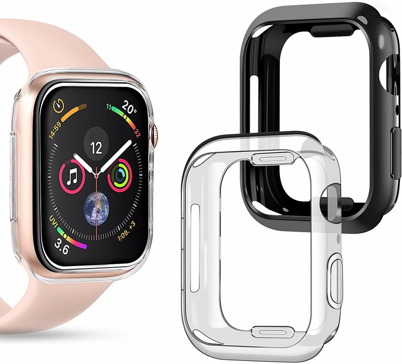 5Pcs Screen Protector Case Cover for Apple Watch 38/42/40/44mm Series 6/5/4/3/SE gallery