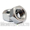 Stainless Steel Hex Machine Screw Nuts 0-80 2-56 3-48 4-40 6-32 8-32 10-24 10-32 gallery
