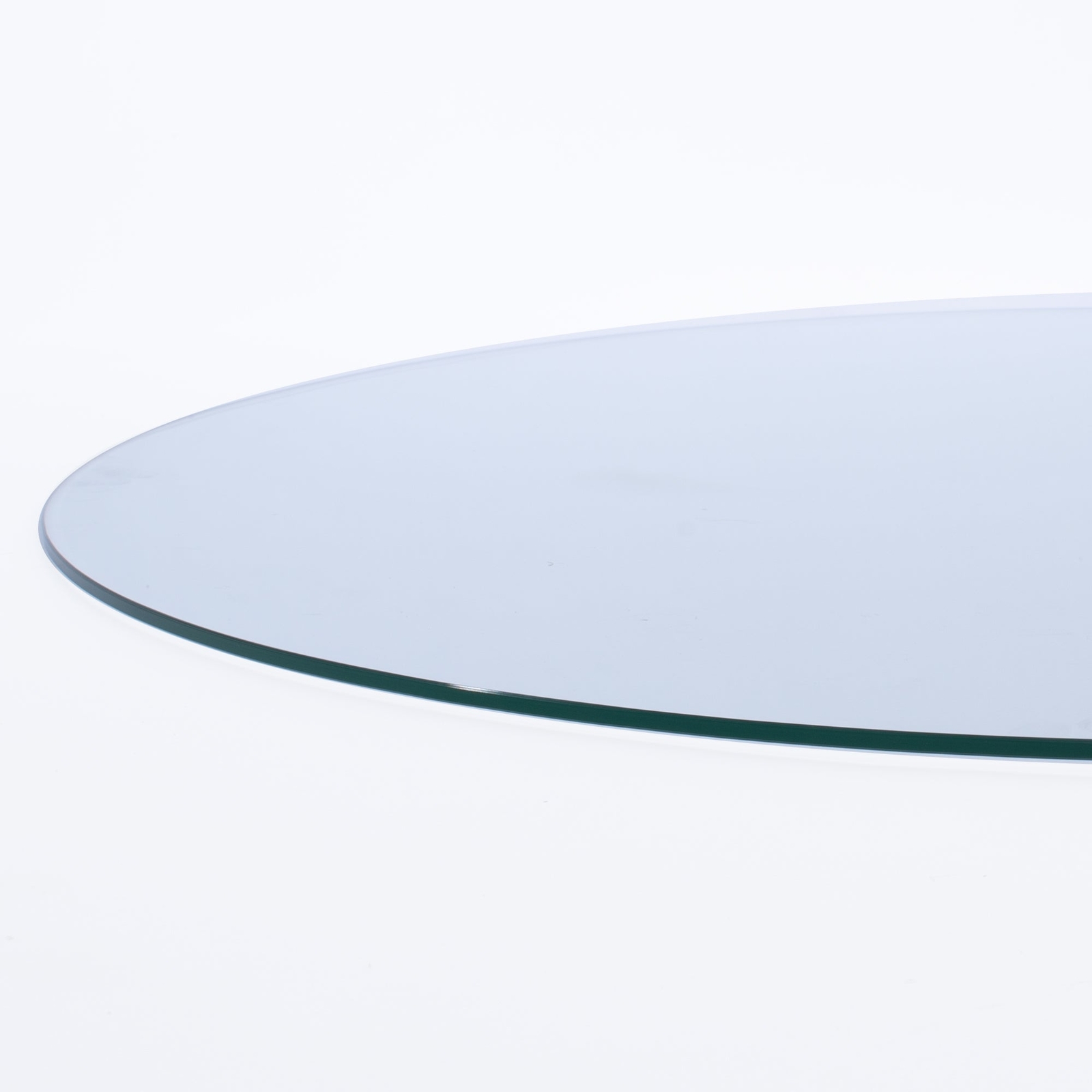 48" Round Tempered Glass Table Top By Spancraft Glass 48RD12MMFP gallery