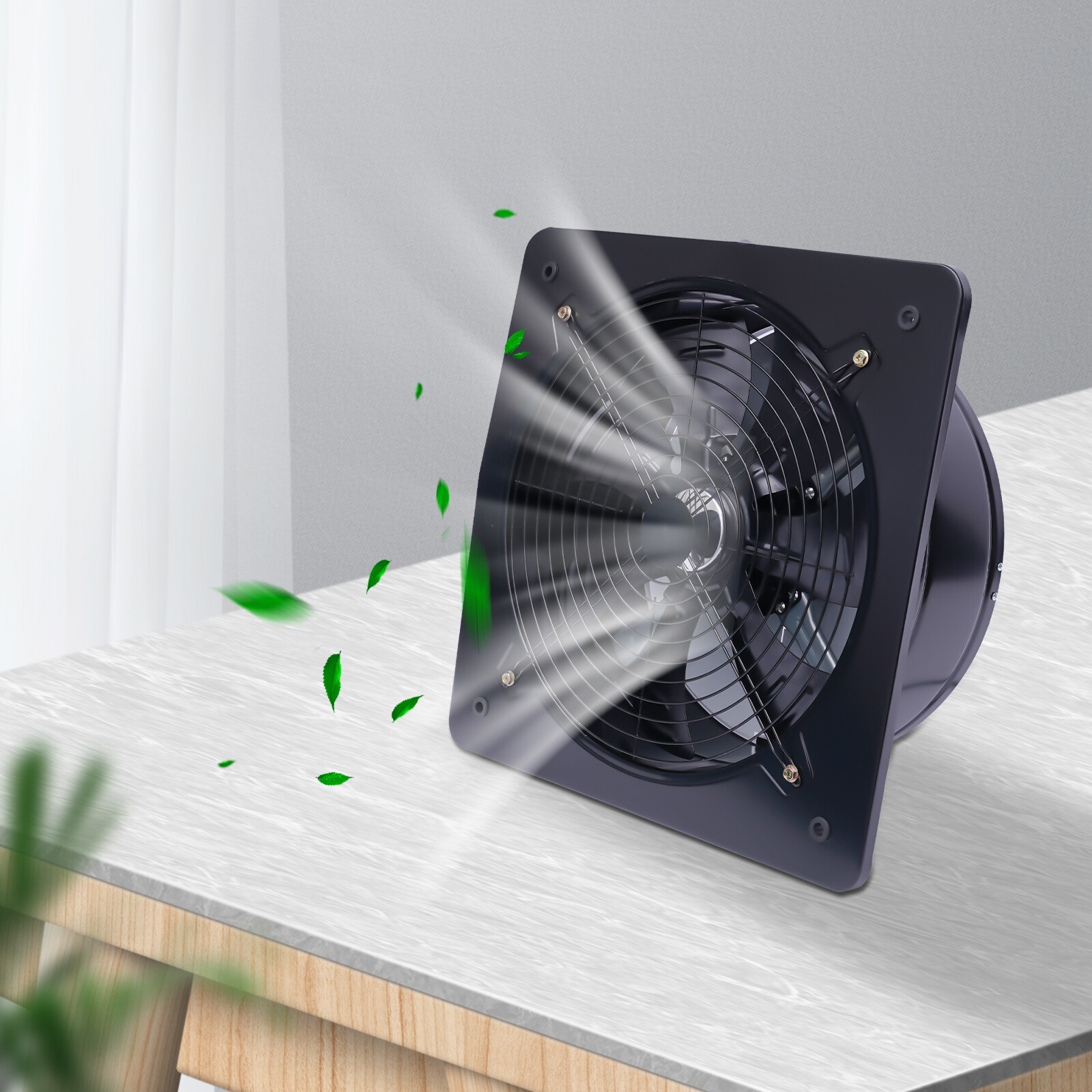 Fan 16'' Utility Blower Fan 4700CFM Industrial Axial Flow Fan gallery