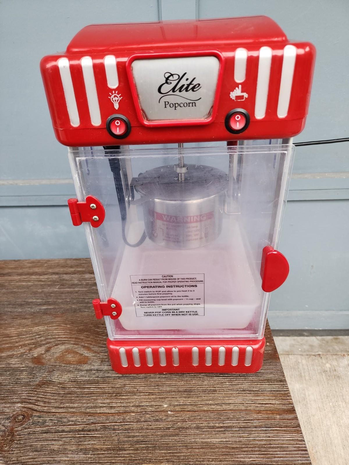 Elite Classic Tabletop 2.5Oz. Kettle Popcorn Maker EPM-250 gallery