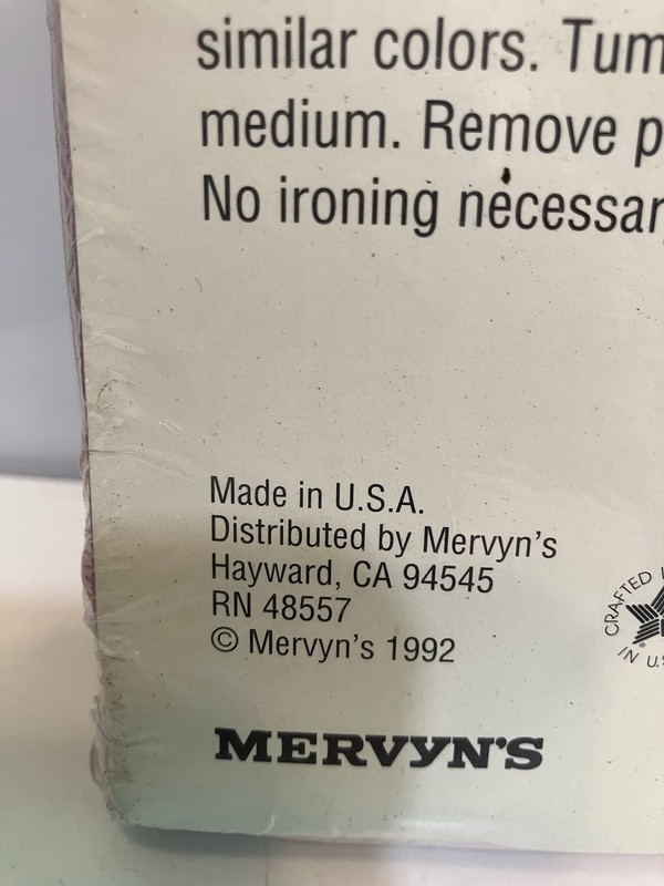 Caress Solid Rose Pink Flat Sheet Full 81 x 96 For Mervyns by Bibb Vintage 90s gallery