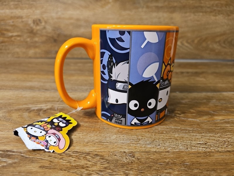 Naruto Shipudden x Hello Kitty & Friends Sanrio Mug My Melody Pochacco Read gallery