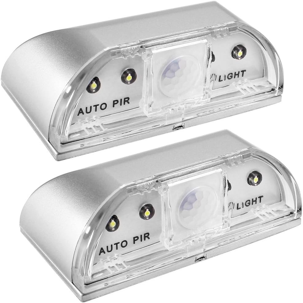 2 Pack Keyhole Light, Infrared IR Wireless Door Lock Lamp, Auto Sensor Motion De gallery