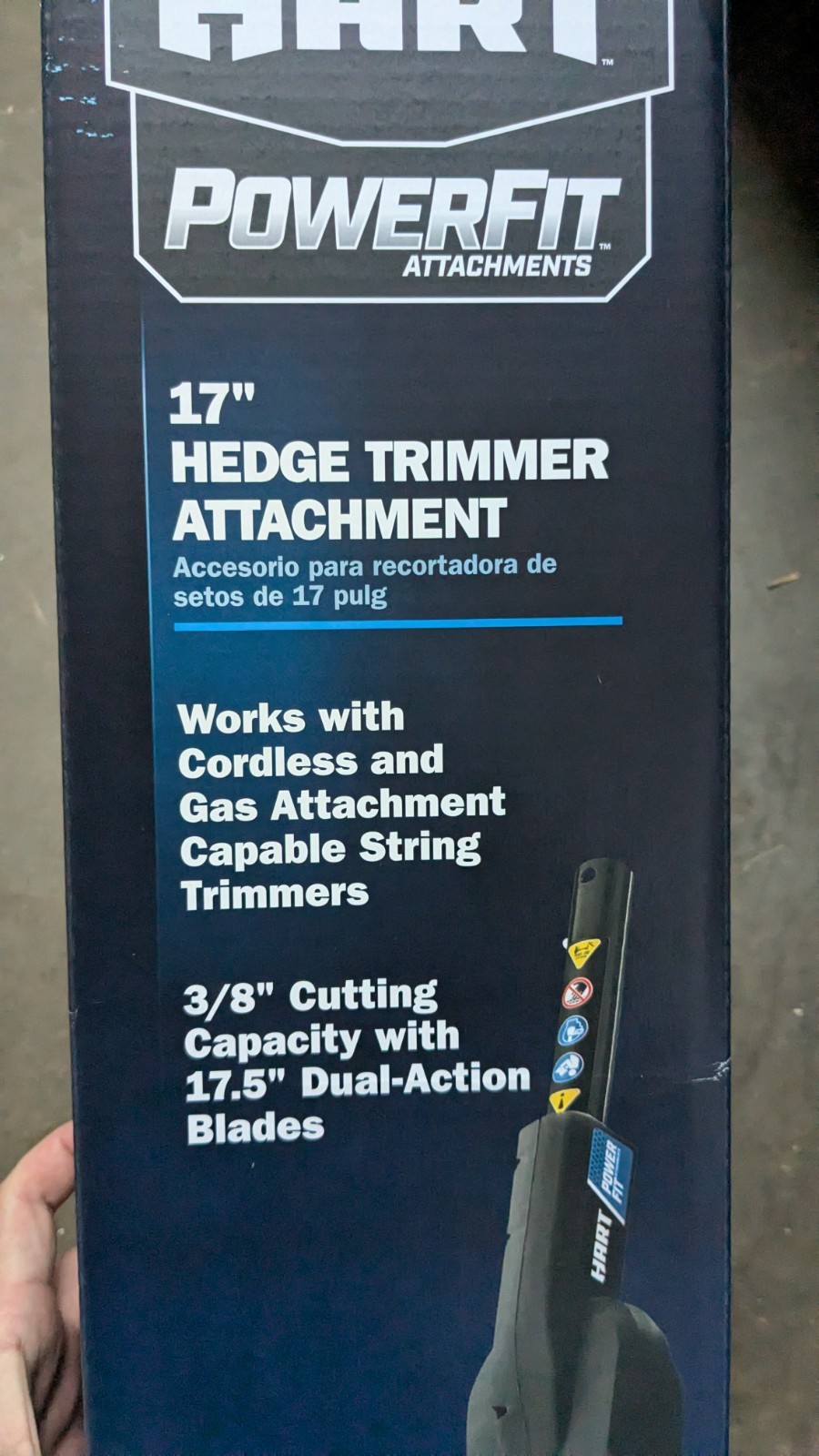 HART PowerFit Hedge Attachment (for Attachment Capable Trimmer) Brand New gallery