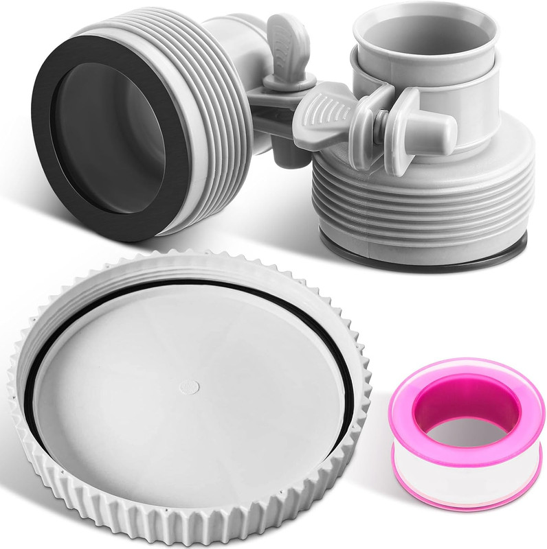 Conversion Kit 2 Pack 10722 25009 Hose Adapters 1.25" to 1.5" for Summer Wave gallery
