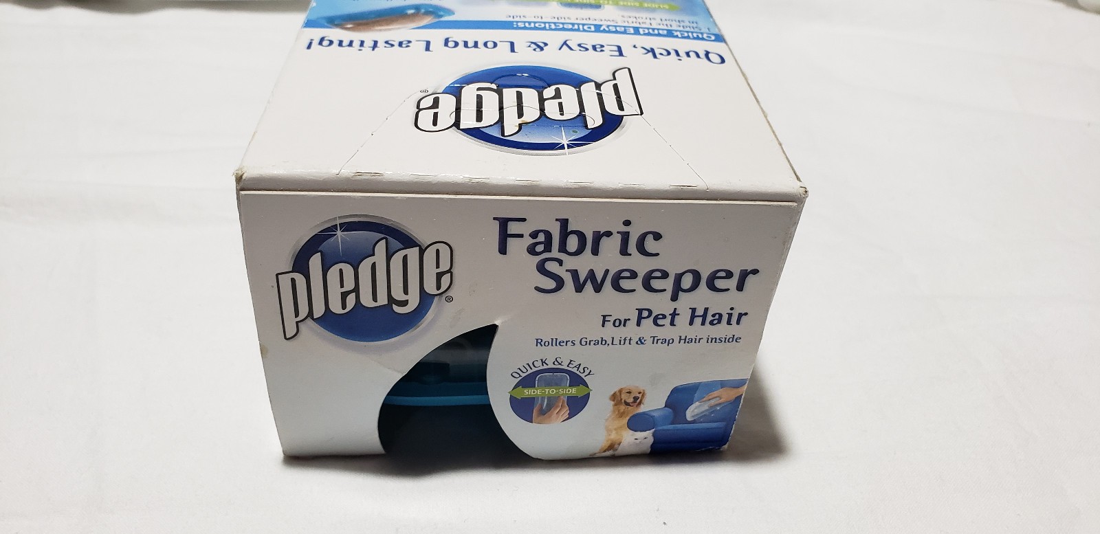 Pledge Pet Hair Fabric Sweeper Multi Use Discontinued New In Box gallery