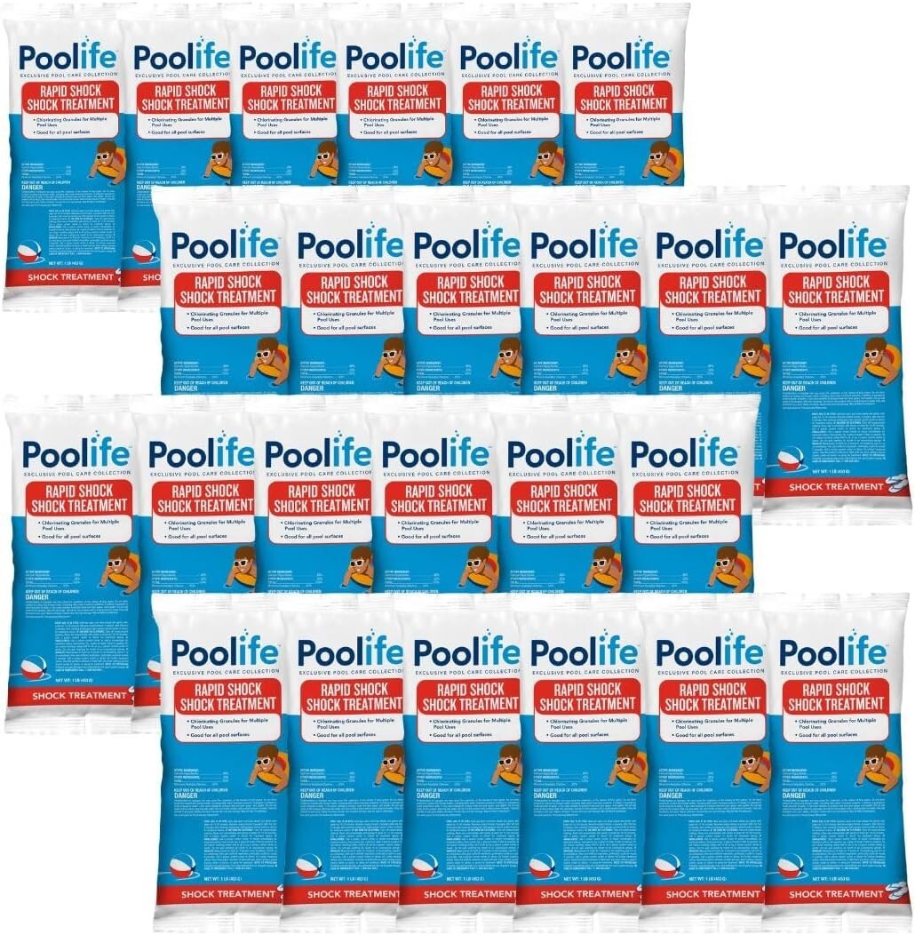 Poolife RapidShock 68% Chlorine Pool Shock 1 lb Bag EPA : 1258-913 gallery