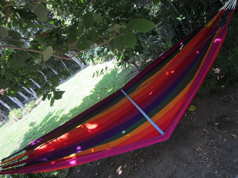 NEW FOLDABLE HANDMADE HAMMOCKS MADE IN ECUADOR MULTICOLOR COTTON CANVAS gallery