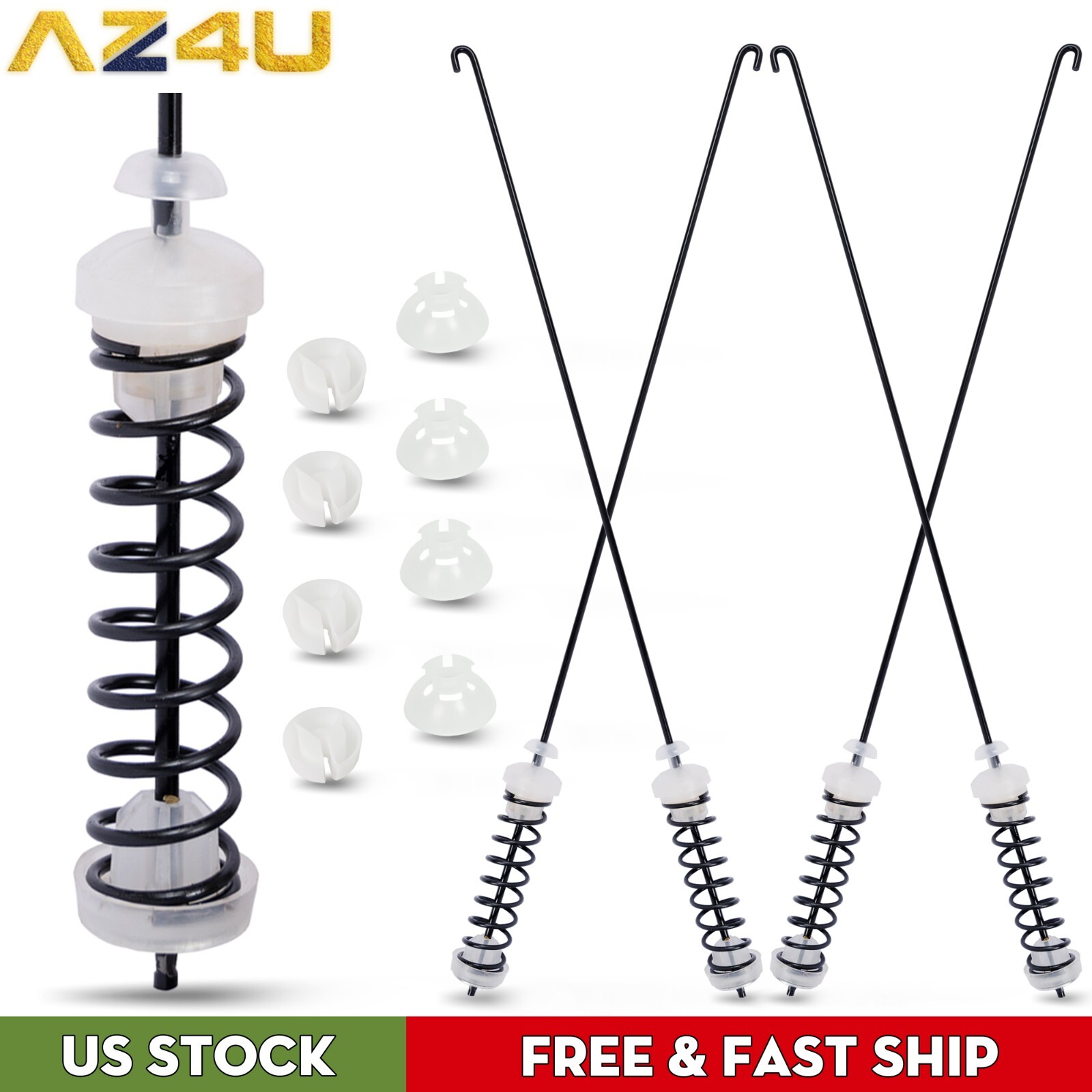 Washer Suspension Rod For Whirlpool WTW4800BQ0 WTW4800BQ1 WET4027HW0 WTW4616FW2 gallery