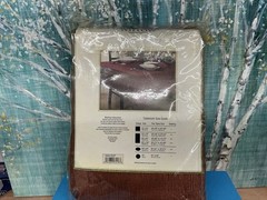 Willow Copper Colored 60” X 102” Oblong Tablecloth NEW Textured 152×213 cm