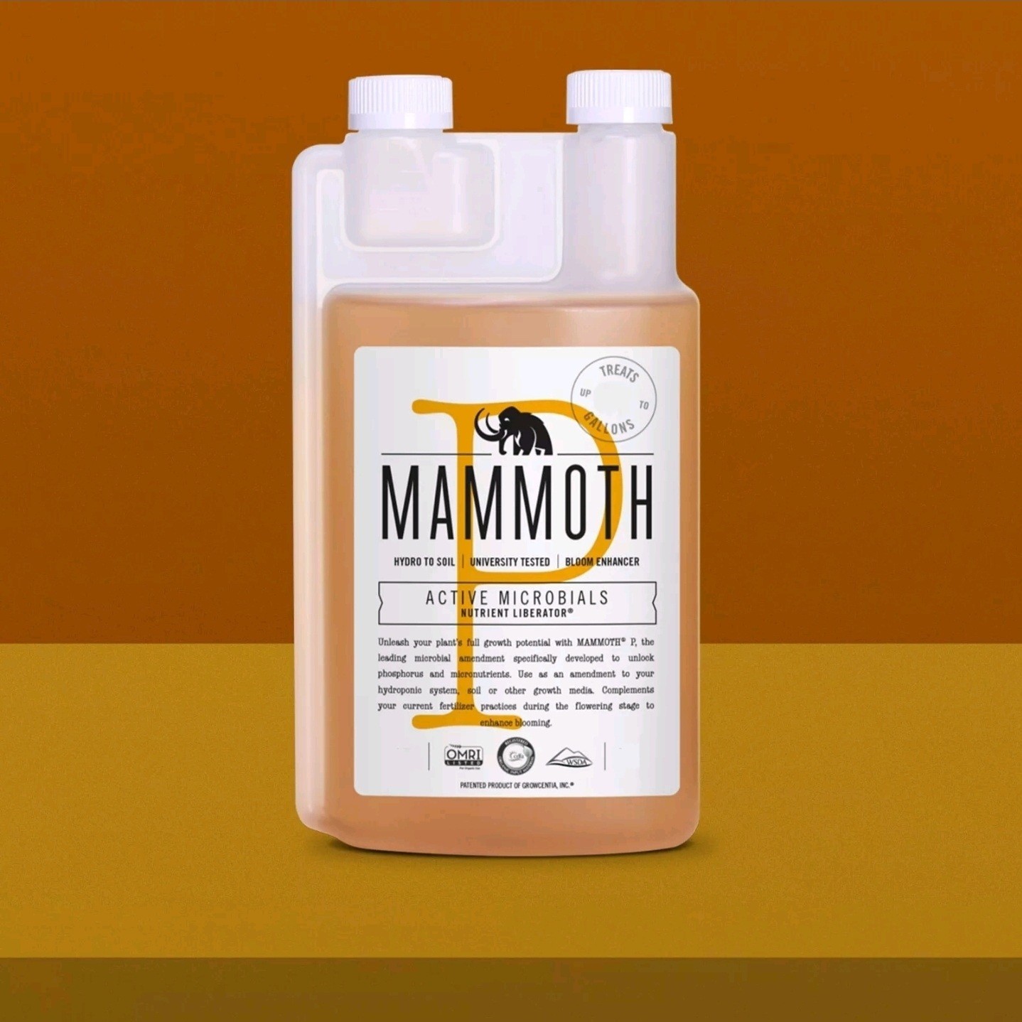 Mammoth P Bloom Booster | Organic Microbial Inoculant | 16% Increase Yields 50mL gallery