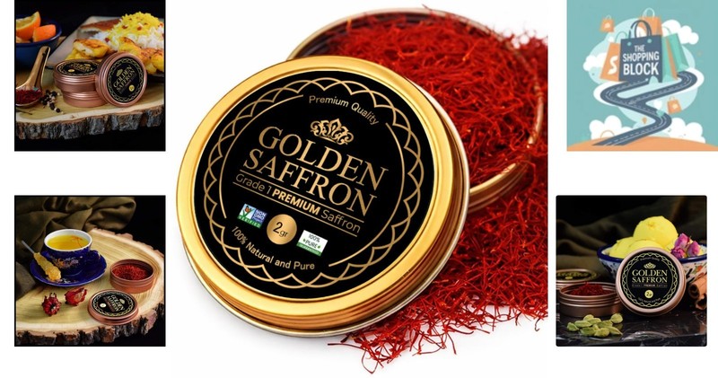 Grade A+ Super Negin Saffron Threads - 2g, Red, , Non-GMO gallery