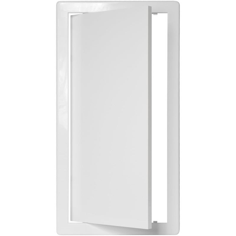 8" x 16" White Plastic Access Panel. Service Shaft Door Panel. Plumbing, Elec gallery