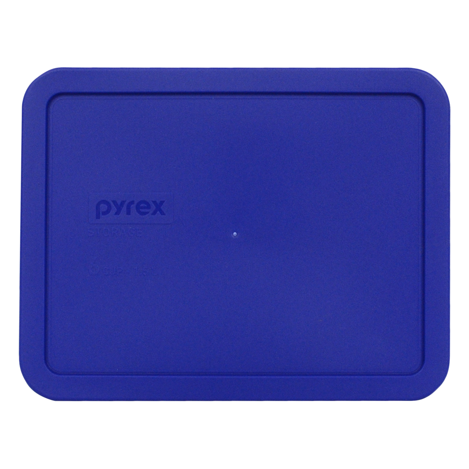 Pyrex 7211-PC Rectangular Blue 6 Cup Plastic Storage Lid Cover for Glass Dish gallery
