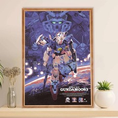 Mobile Suit Gundam 0083 Stardust Memory Poster Japanese Anime Art Print No Frame
