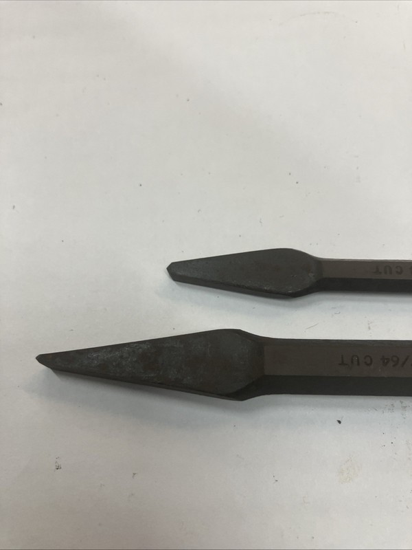 Proto Professional Cold Chisel 72 3/8 17/64 And 11/64 Cut Made in USA gallery