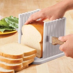 Adjustable Bread Slicer Guide Foldable Cutter for Homemade Bread Tool